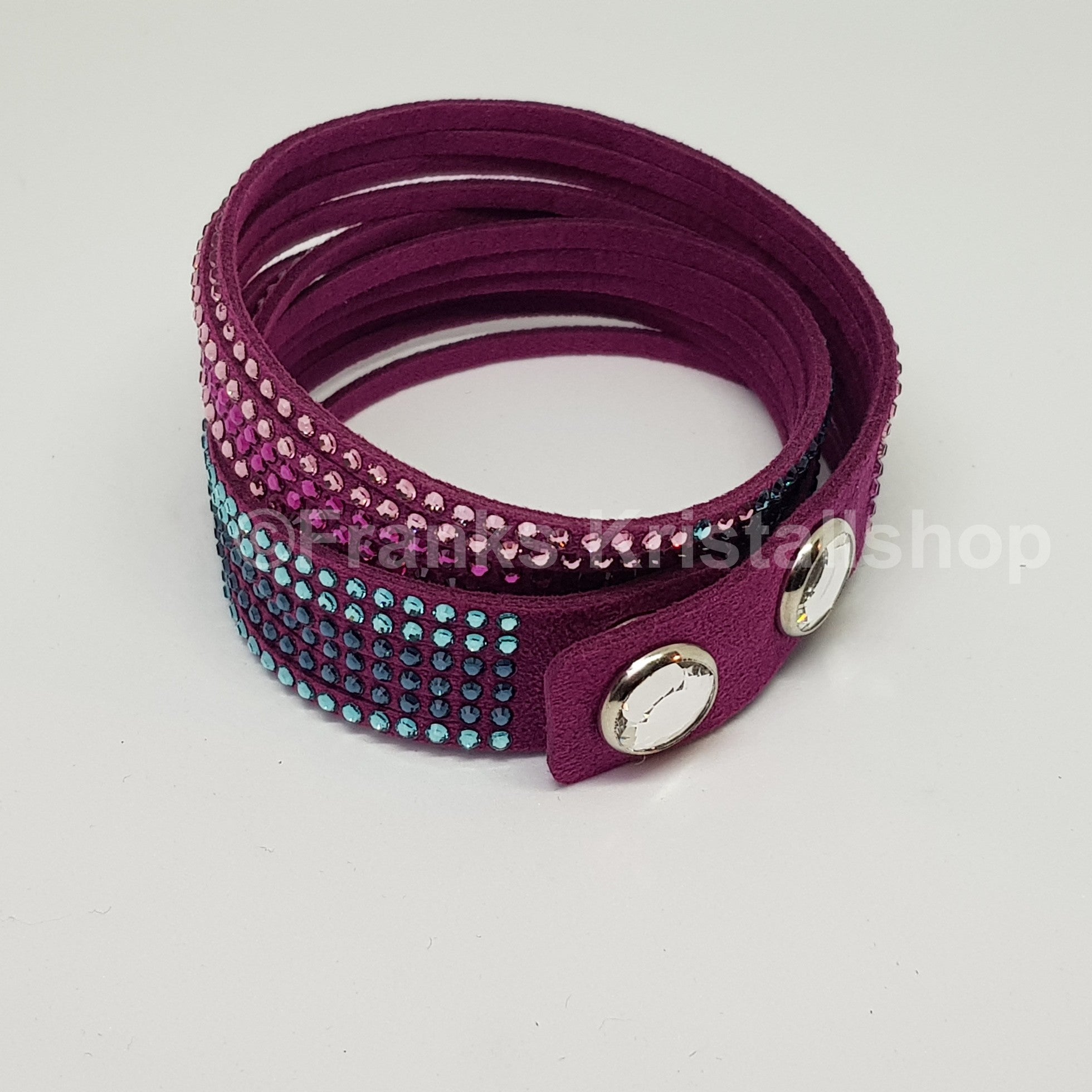 SWAROVSKI Slake Fuchsia 2 in 1 Armband 5202465