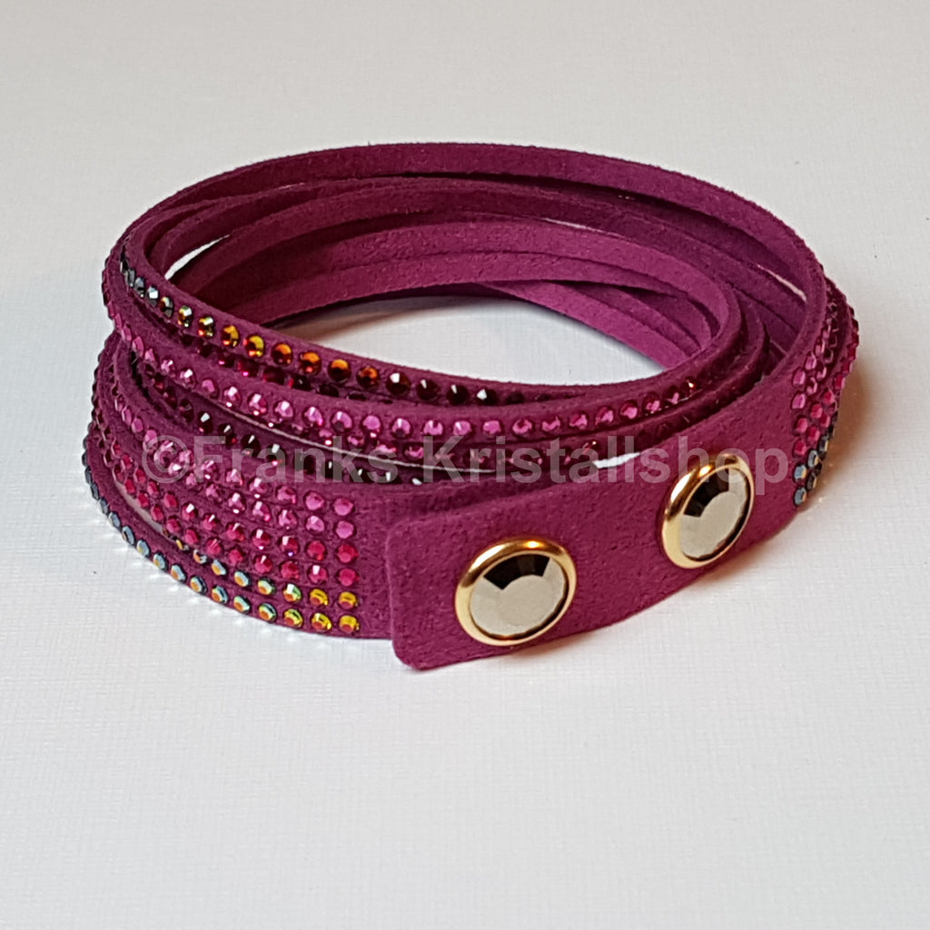 SWAROVSKI Slake Fuchsia Pink Armband 5035019
