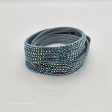 Lade das Bild in den Galerie-Viewer, SWAROVSKI Slake Light Blue Armband Hellblau Eisblau 5046391
