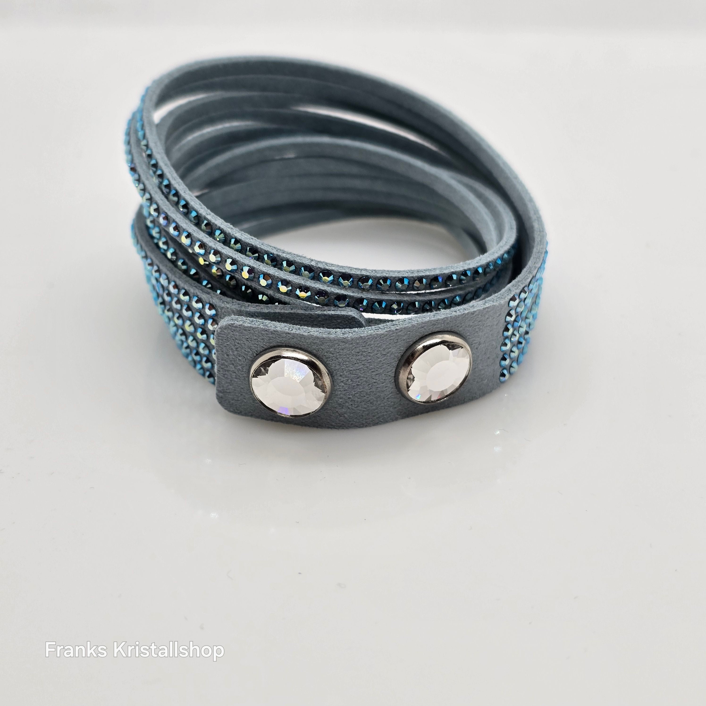 SWAROVSKI Slake Light Blue Armband Hellblau Eisblau 5046391