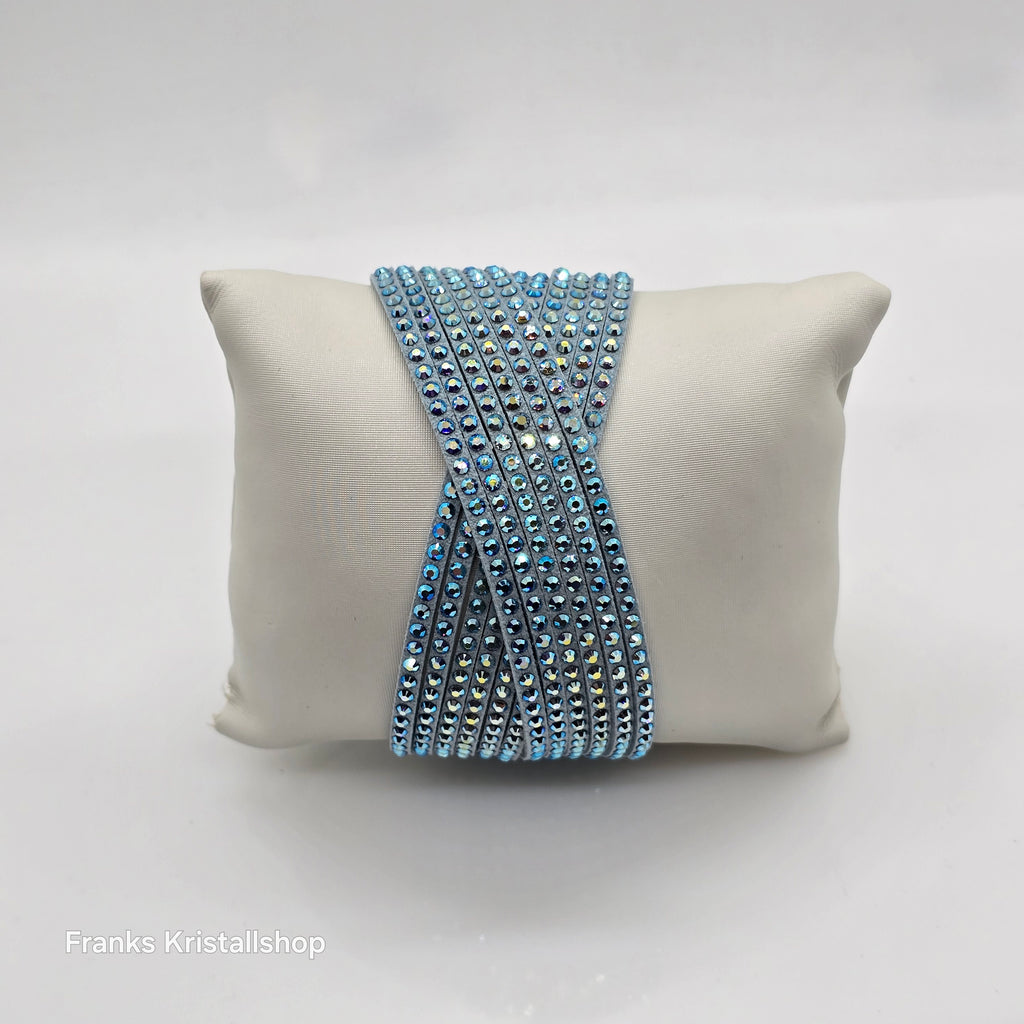 SWAROVSKI Slake Light Blue Armband Hellblau Eisblau 5046391
