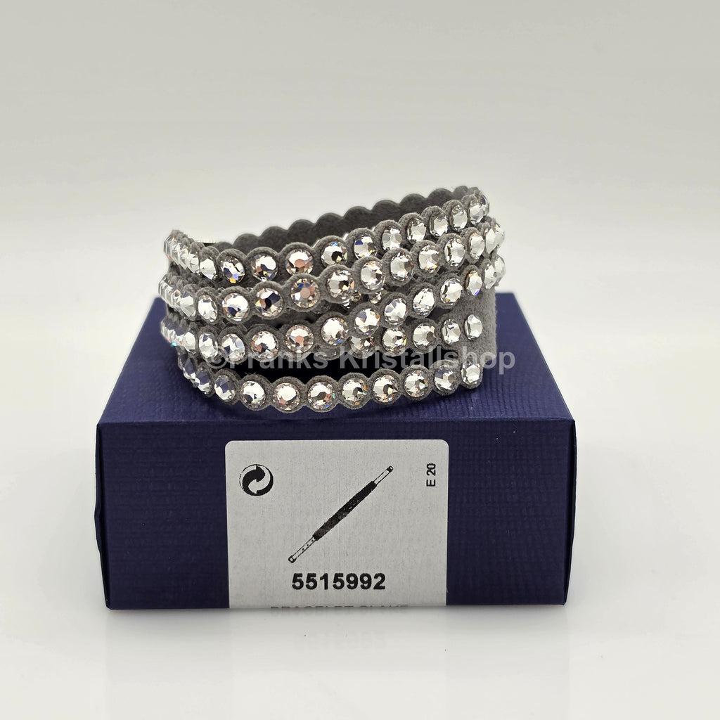 SWAROVSKI Slake Power Armband Grau Silber 5515992