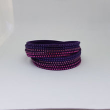 Lade das Bild in den Galerie-Viewer, SWAROVSKI Slake Armband Lila
