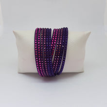 Lade das Bild in den Galerie-Viewer, SWAROVSKI Slake Armband Lila
