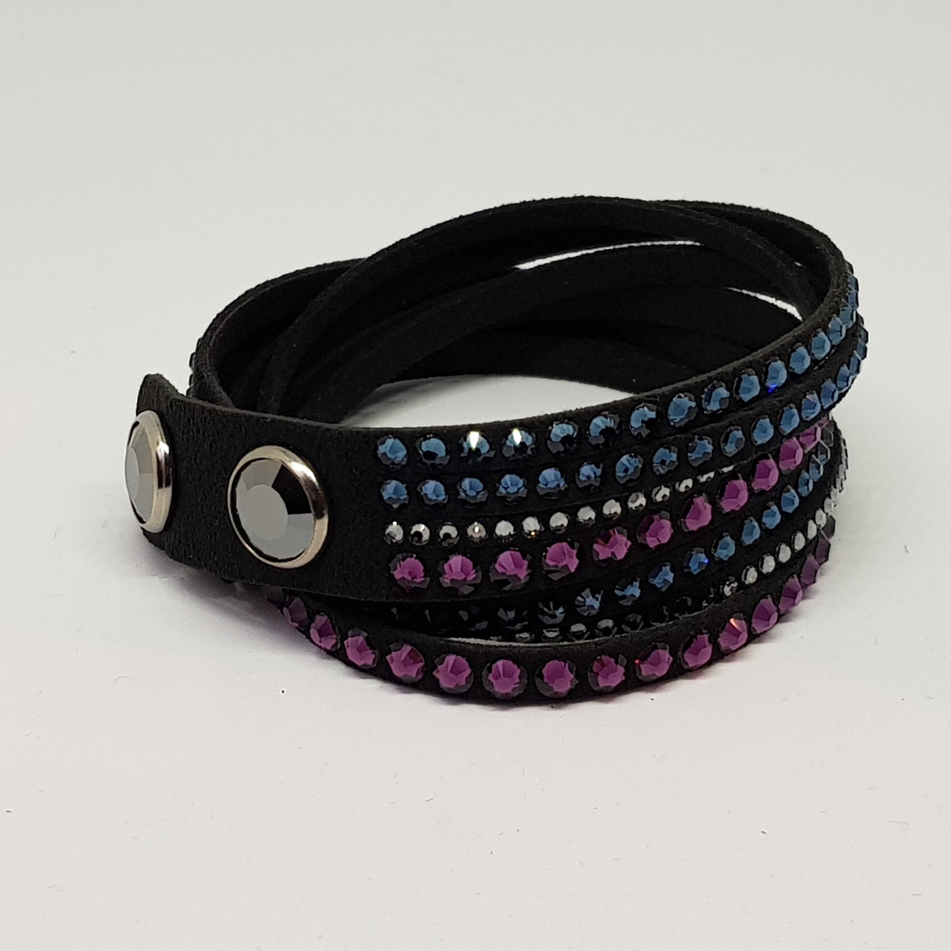 SWAROVSKI Slake Deluxe Armband Pink Blau Bunt 5297364
