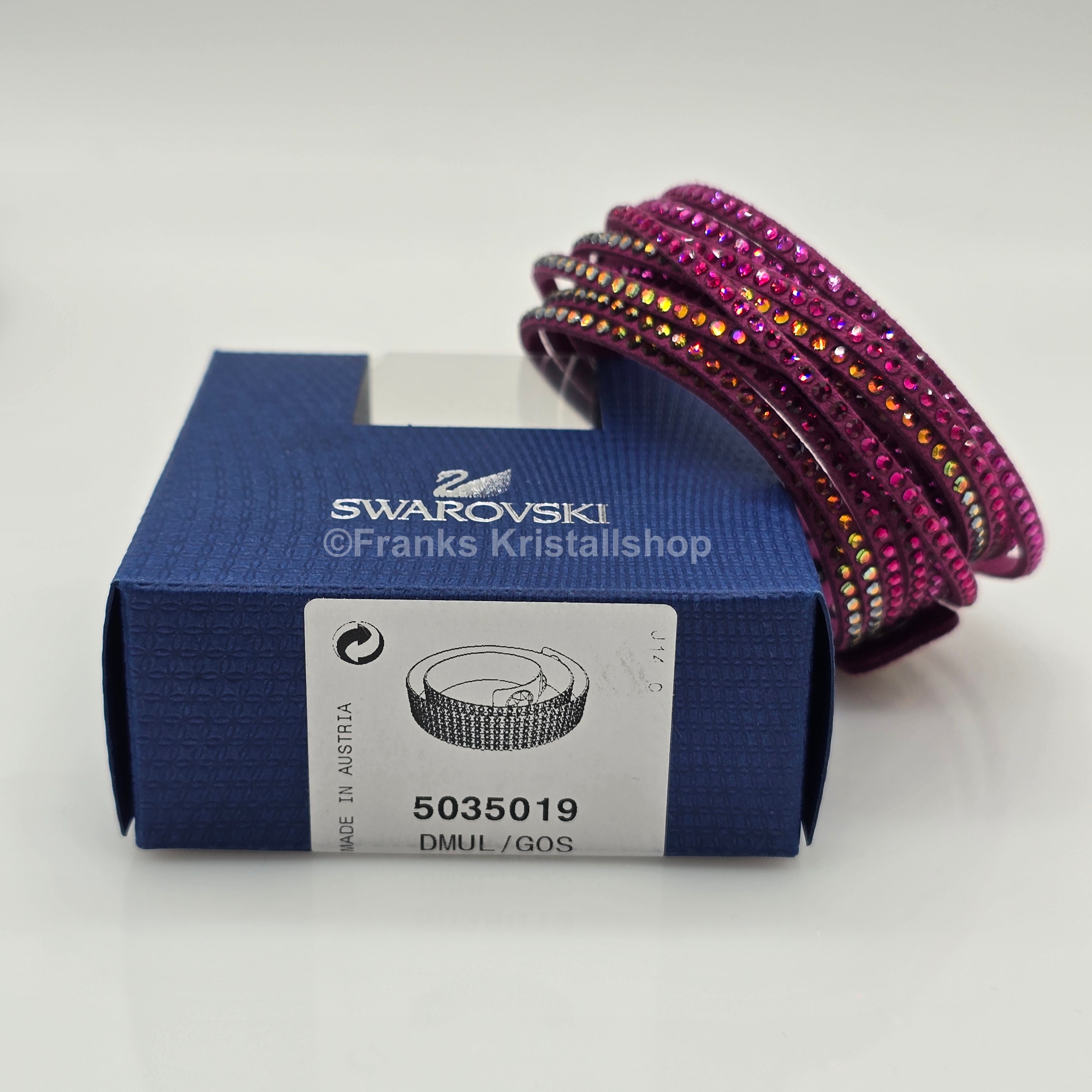 SWAROVSKI Slake Fuchsia Pink Armband 5035019