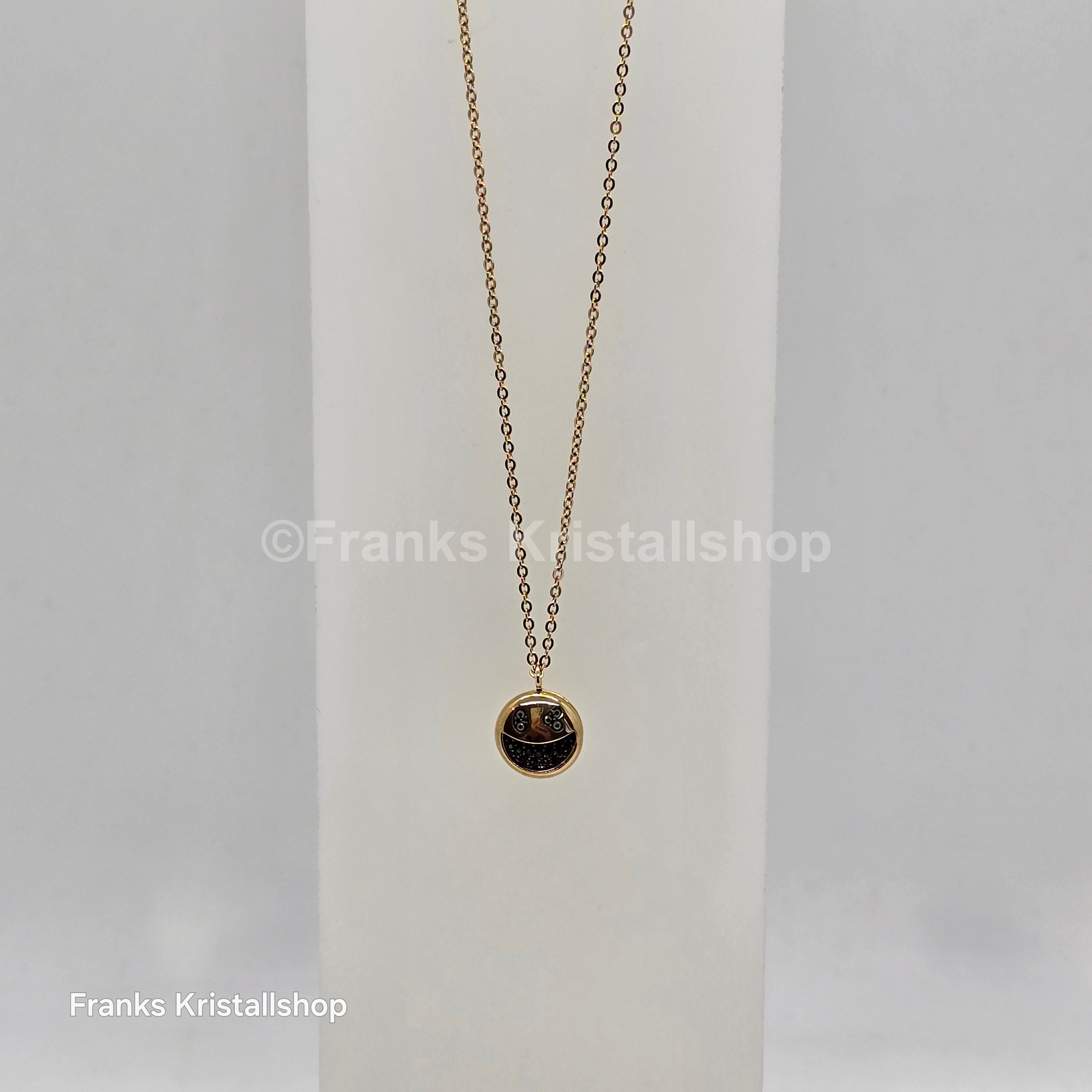SWAROVSKI Smiley Emoji Halskette Humorist Kette 5289556