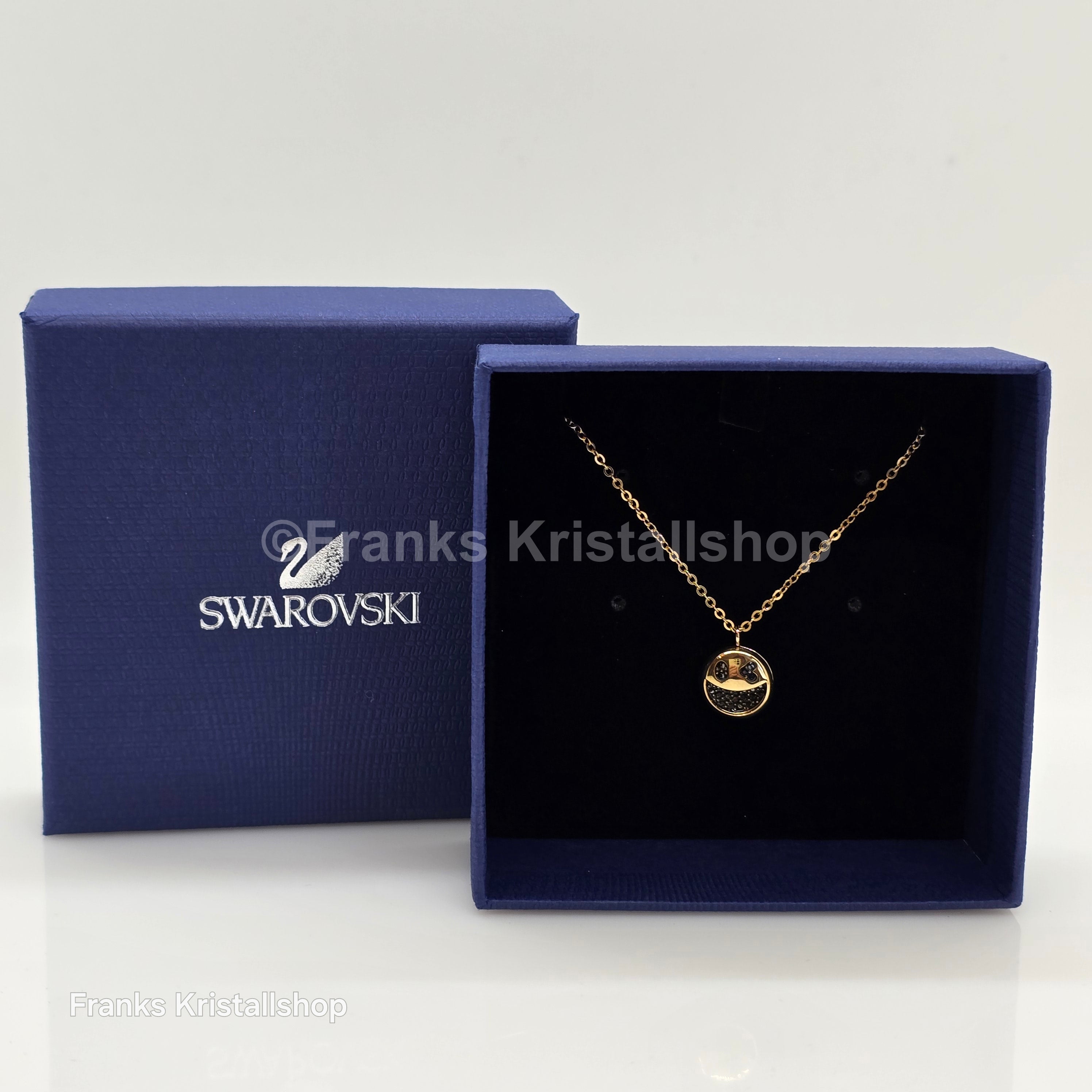SWAROVSKI Smiley Emoji Halskette Humorist Kette 5289556