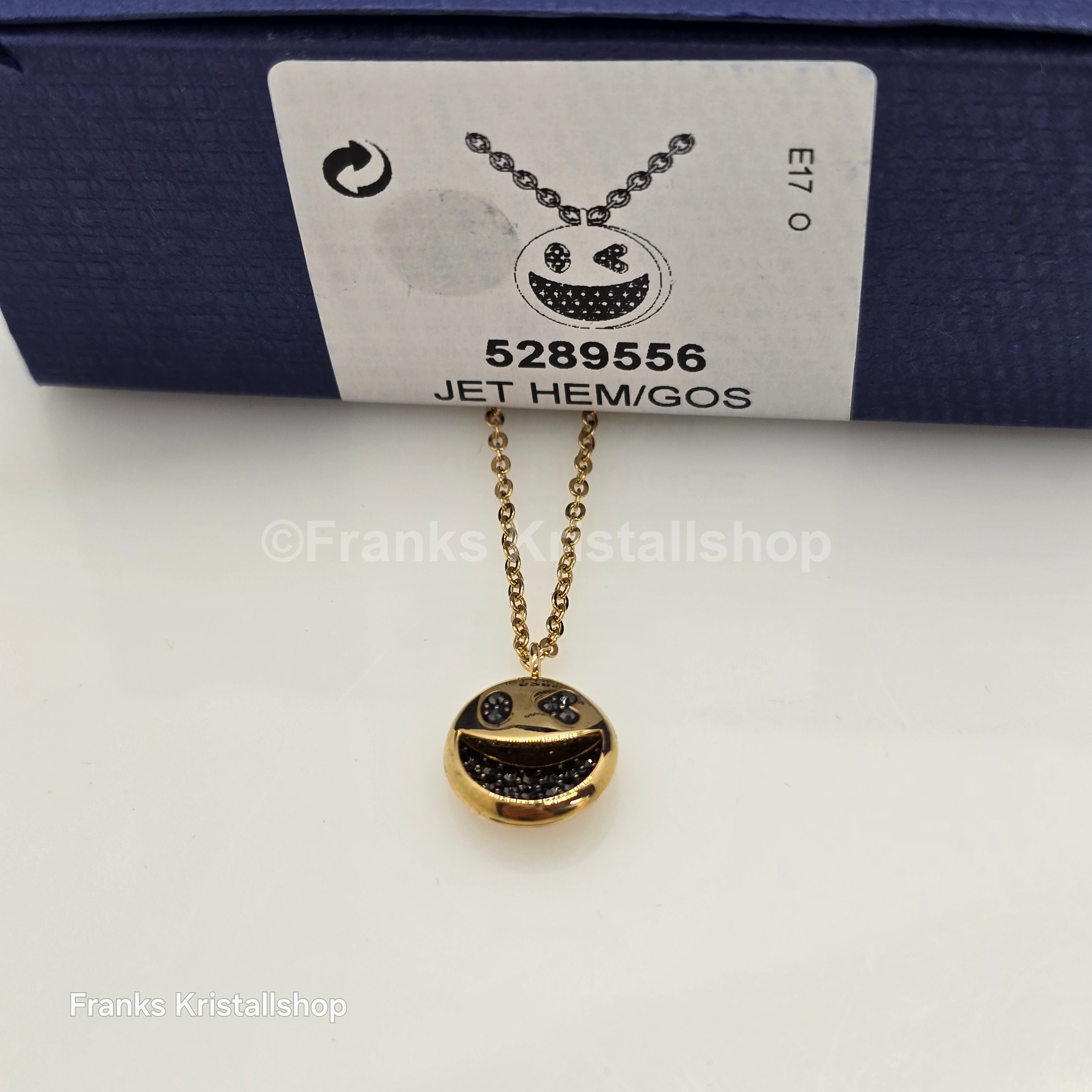 SWAROVSKI Smiley Emoji Halskette Humorist Kette 5289556