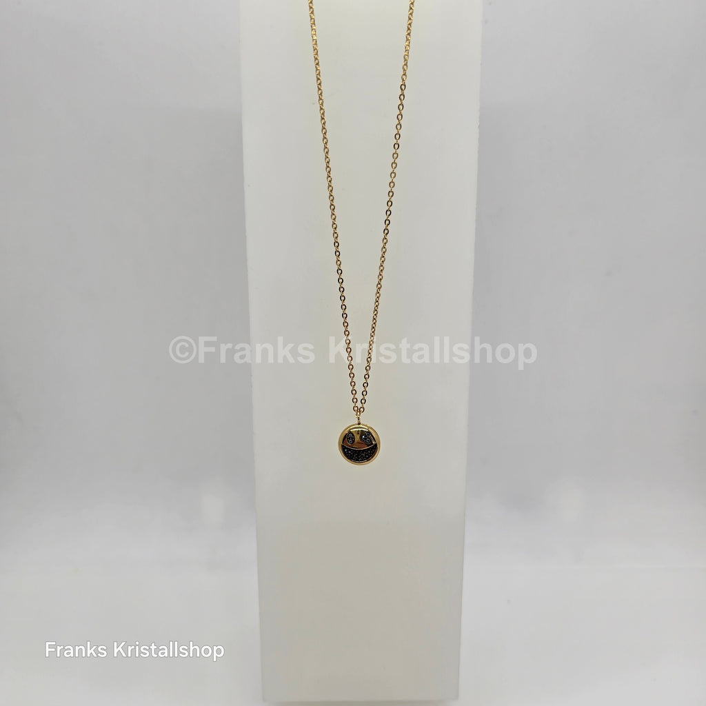 SWAROVSKI Smiley Emoji Halskette Humorist Kette 5289556