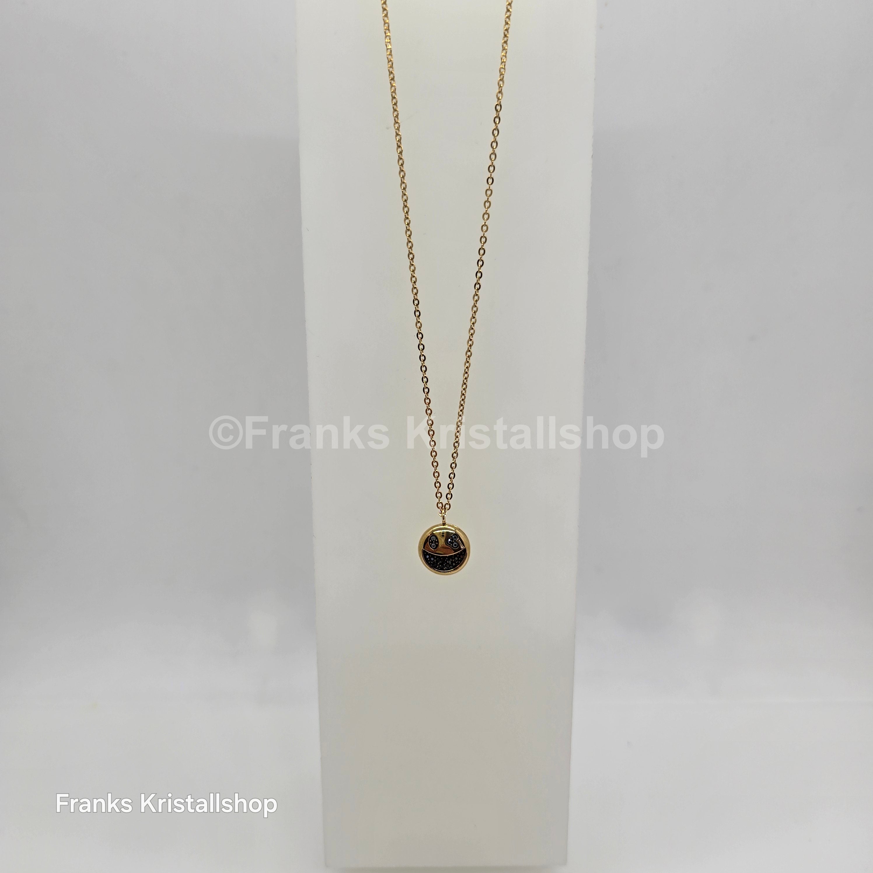 SWAROVSKI Smiley Emoji Halskette Humorist Kette 5289556