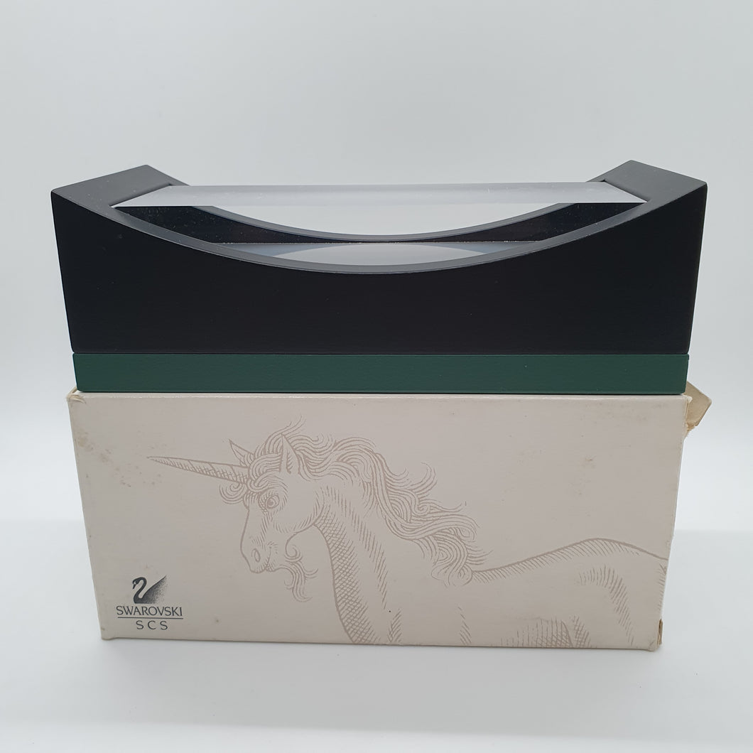 SWAROVSKI Sockel zu SCS Jahresfigur 1996 Das Einhorn