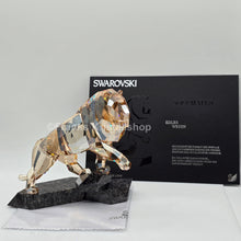 Lade das Bild in den Galerie-Viewer, SWAROVSKI Soulmates Der Löwe Golden Shadow 1092104 oU
