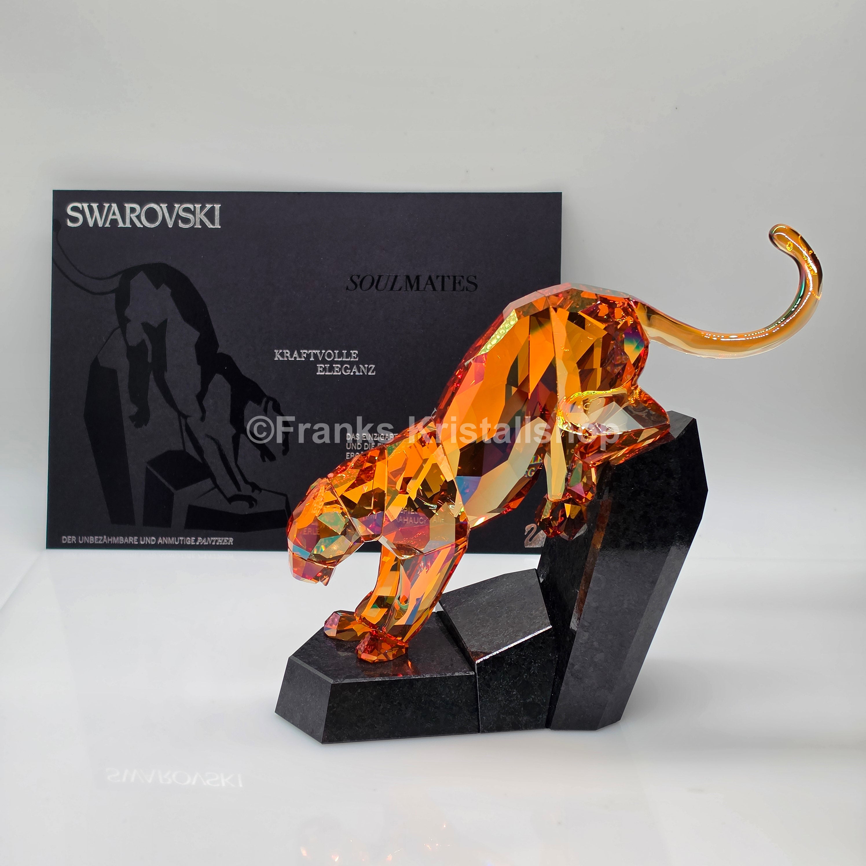 SWAROVSKI Soulmates Der Panther Orange Shine Limitiert 1096050
