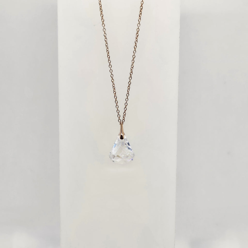 SWAROVSKI Spirit Moonlight Halskette Klar, Rosévergoldet 5529125 oU