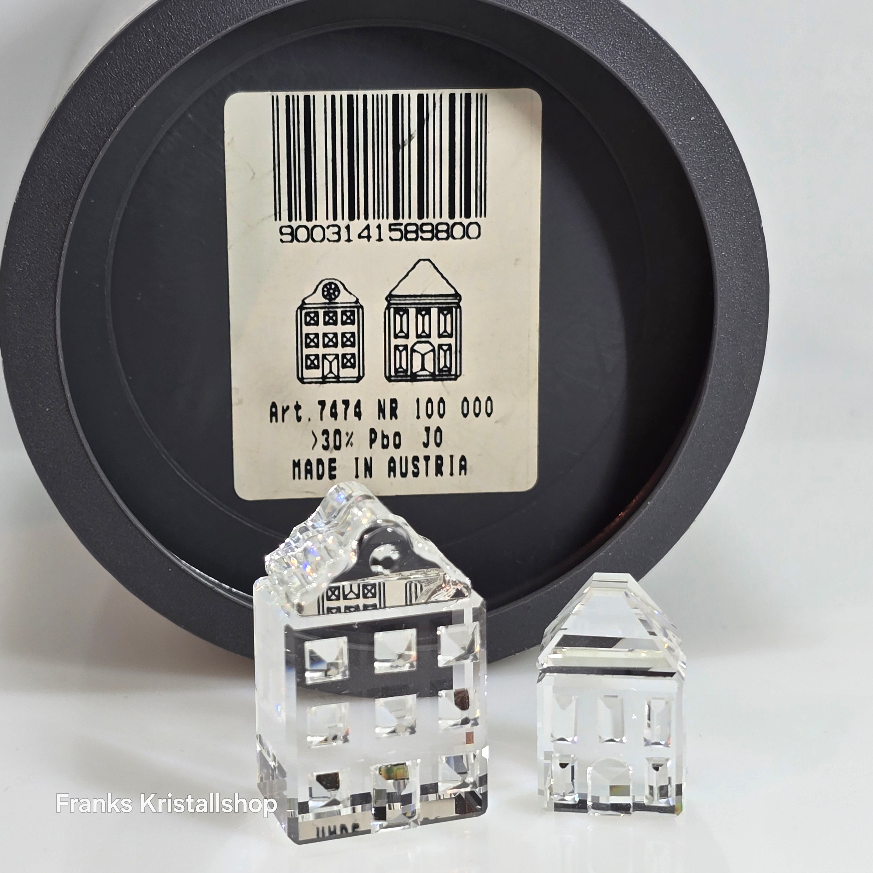 SWAROVSKI Stadt Häuser Set 1 und 2 158980 – Franks Kristall Shop