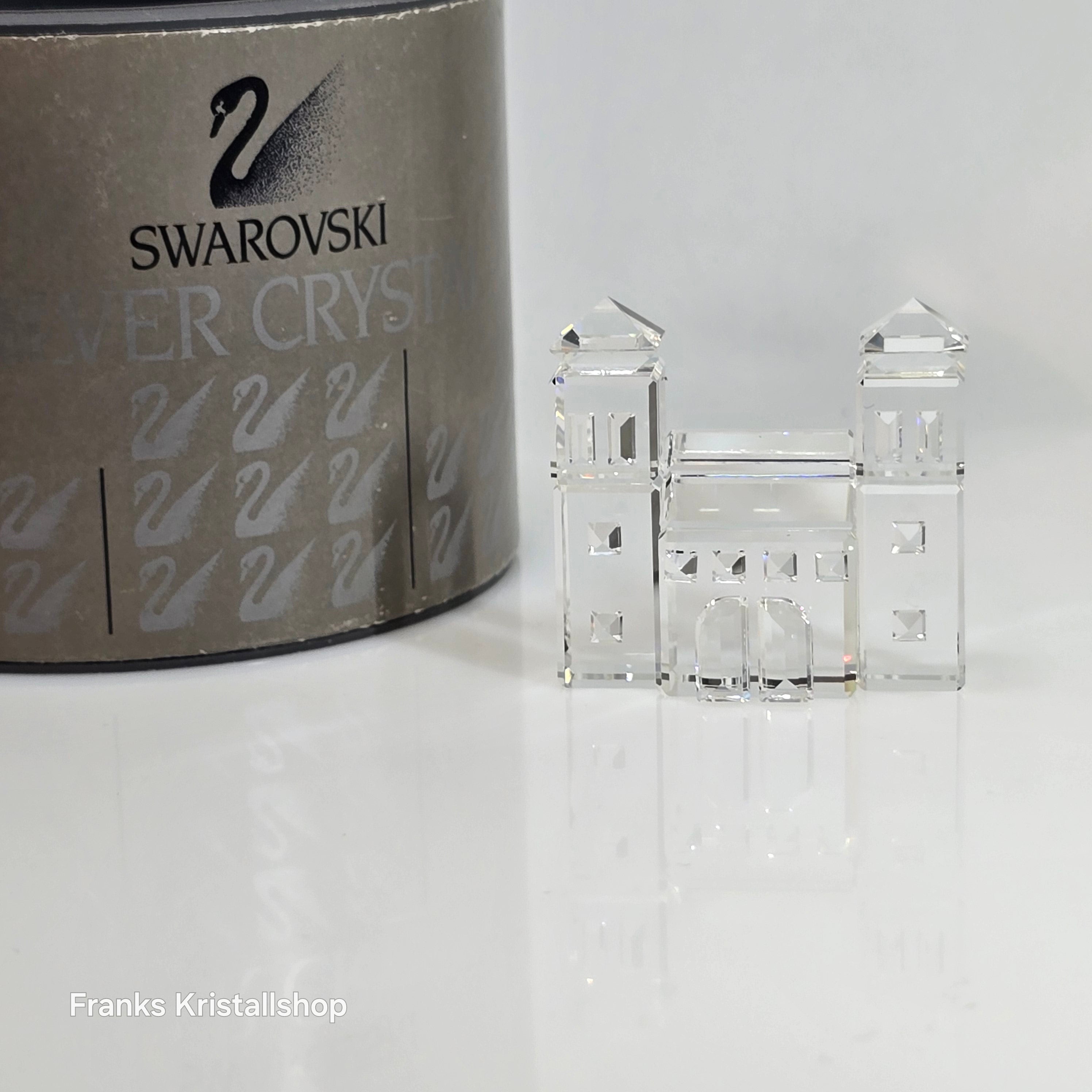 美品【3点セット】Swarovski Stadttor city Gates SWAROVSKI City City Gate Gate 162883 – Franks Kristall Shop