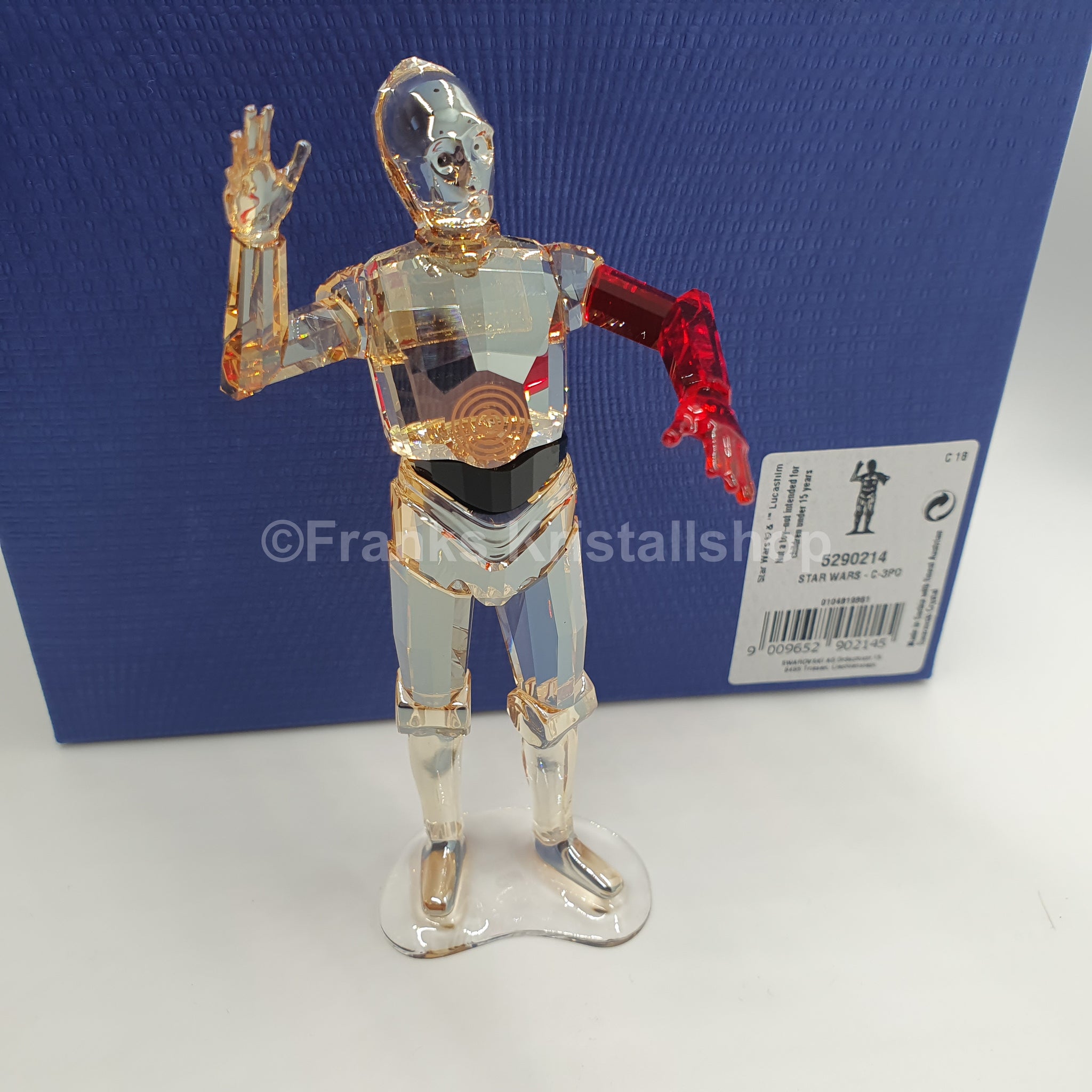 SWAROVSKI STAR WARS C-3PO 1. Version mit rotem Arm 5290214