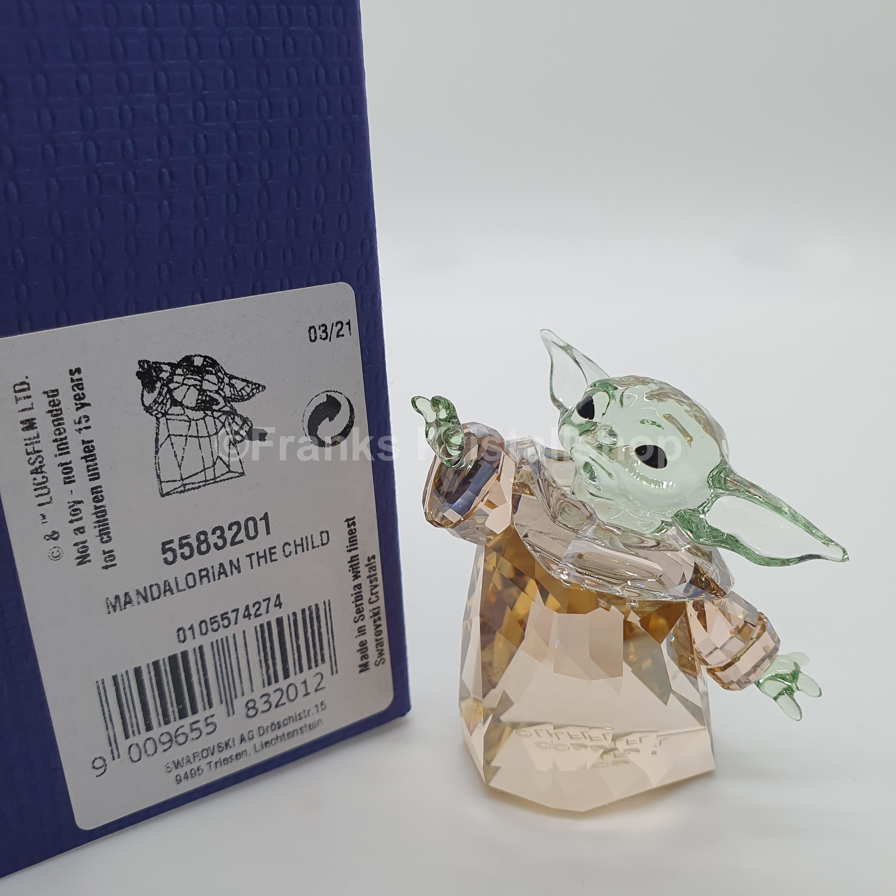 SWAROVSKI Star Wars Mandalorian, das Kind Grogu 5583201