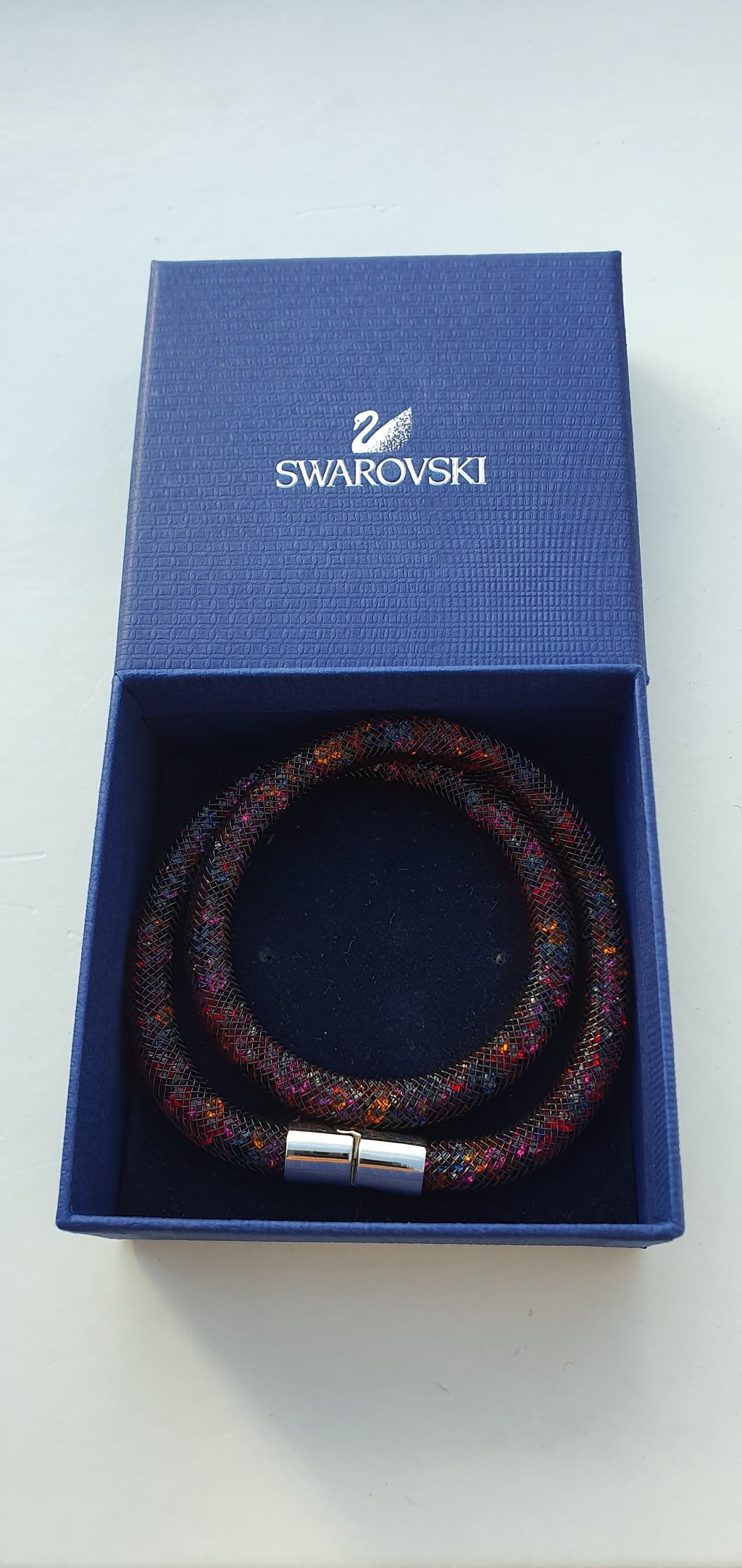 SWAROVSKI Stardust Armband Double Größe S Dark Multi