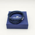 SWAROVSKI Stardust Armband Double Größe M Blau Dark Blue 5102549 oU