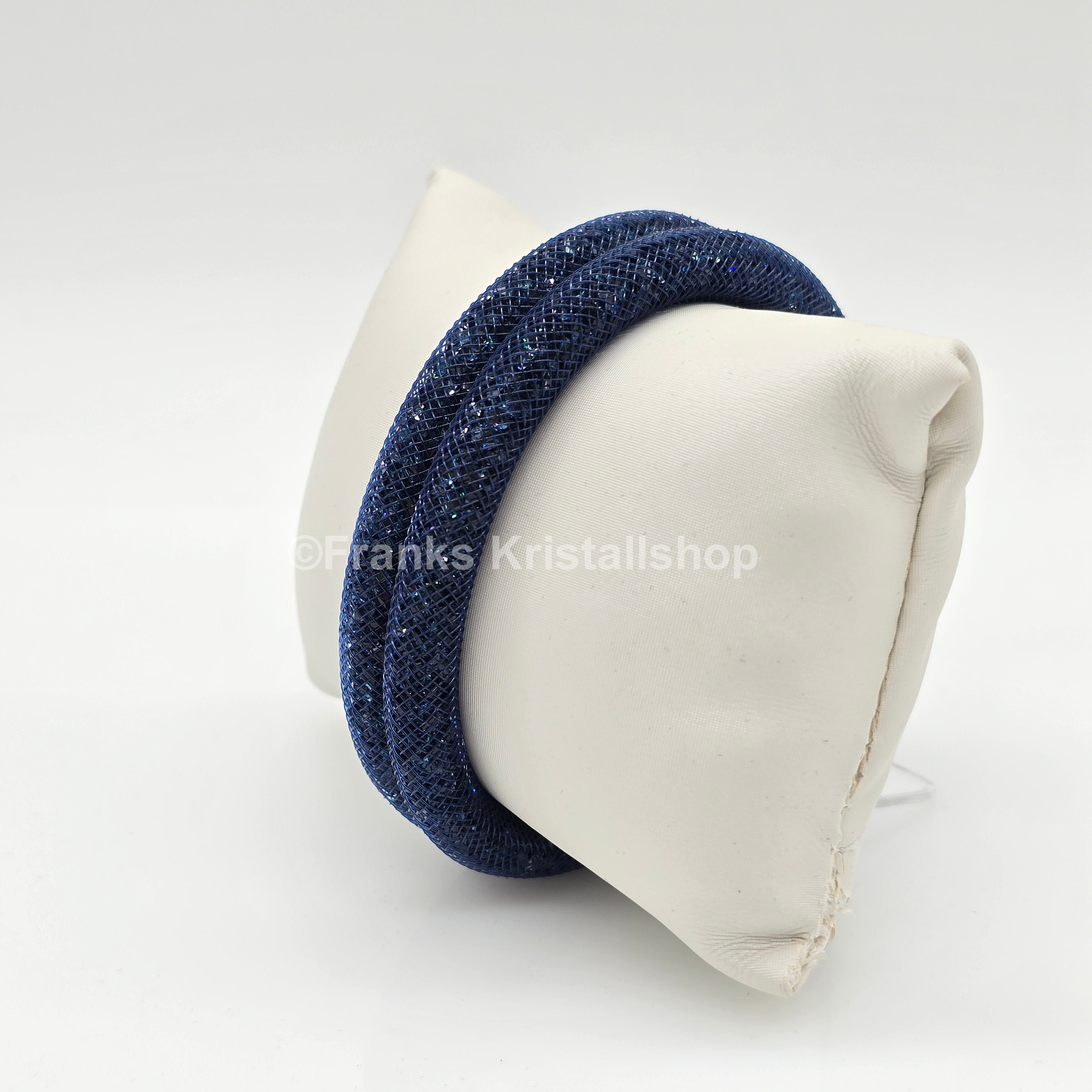 SWAROVSKI Stardust Armband Double Größe M Blau Dark Blue 5102549 oU
