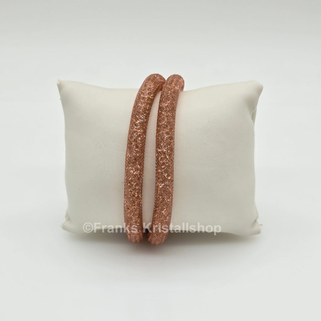 SWAROVSKI Stardust Armband Double Größe M Rosa Roségold 5089853 oU