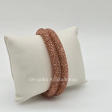 Lade das Bild in den Galerie-Viewer, SWAROVSKI Stardust Armband Double Größe M Rosa Roségold 5089853 oU
