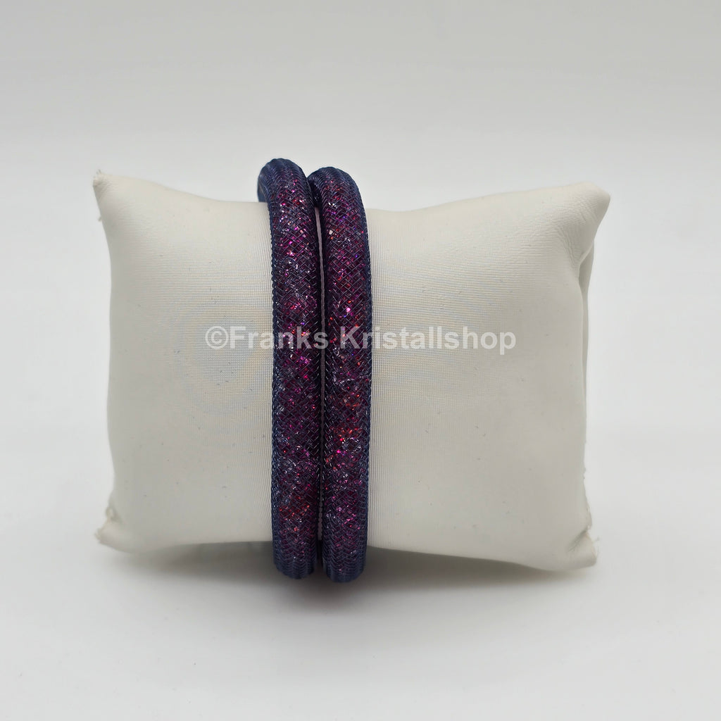 SWAROVSKI Stardust Armband Double Größe S Violett Multi 5229999 oU