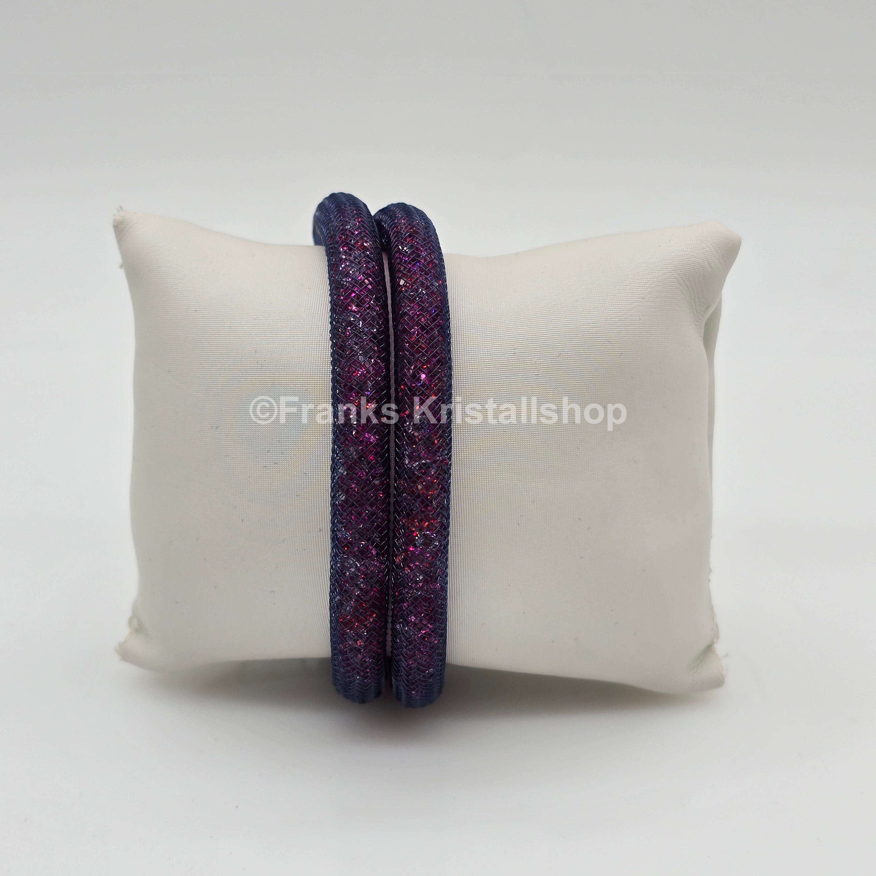 SWAROVSKI Stardust Armband Double Größe S Violett Multi 5229999 oU