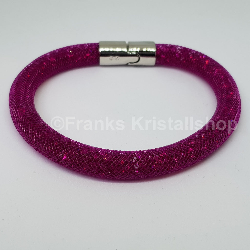 SWAROVSKI Stardust Armband Größe M Fuchsia 5092091