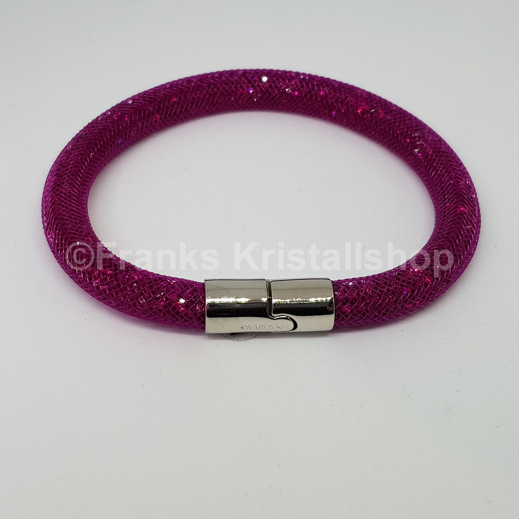 SWAROVSKI Stardust Armband Größe M Fuchsia 5092091