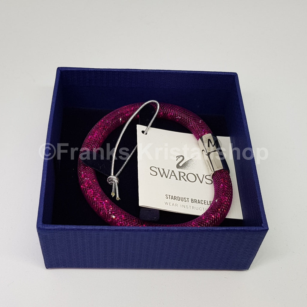SWAROVSKI Stardust Armband Größe M Fuchsia 5092091