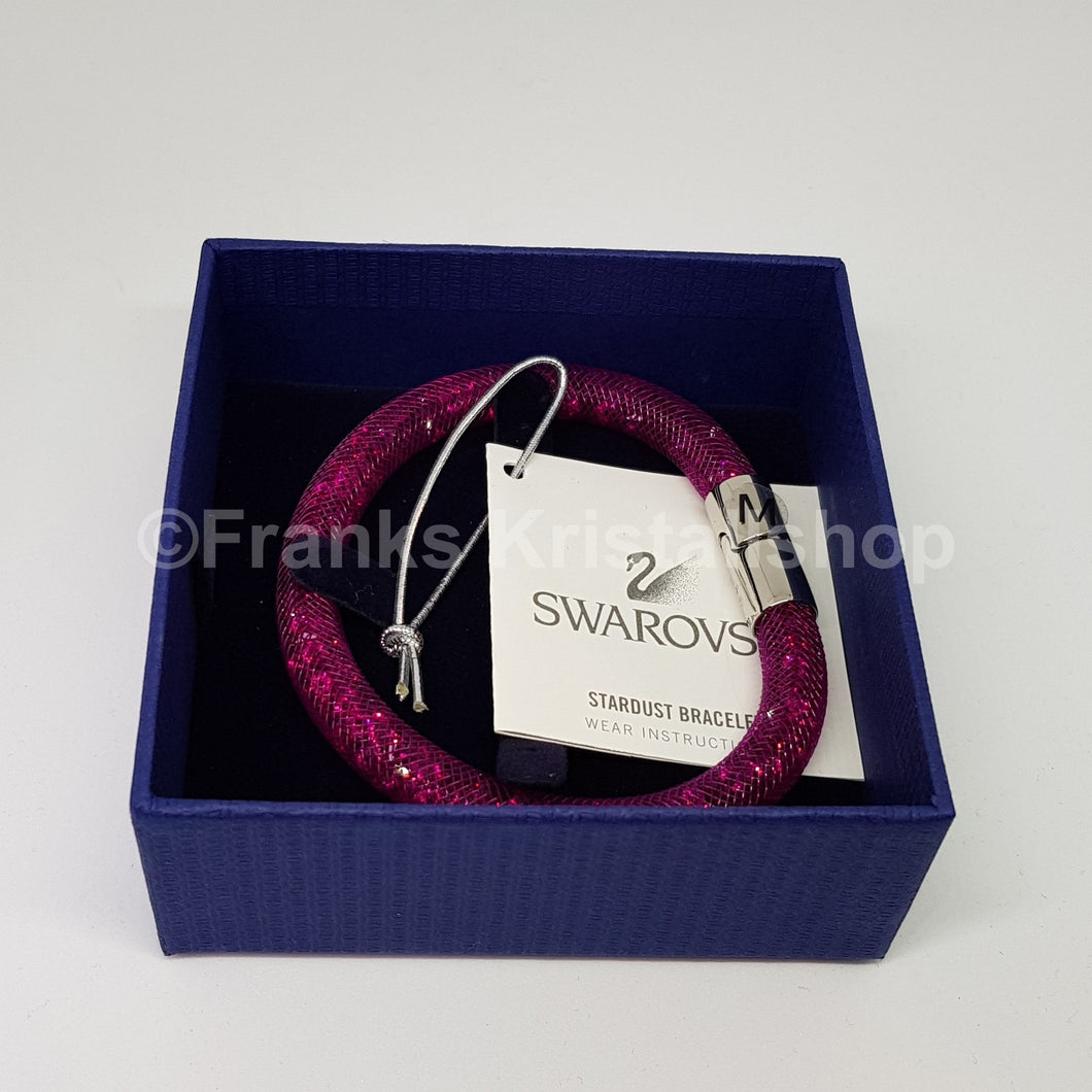 SWAROVSKI Stardust Armband Größe M Fuchsia 5092091
