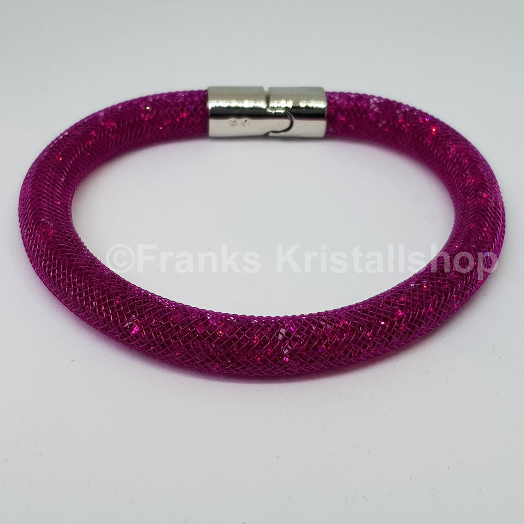 SWAROVSKI Stardust Armband Größe S Fuchsia 5102558
