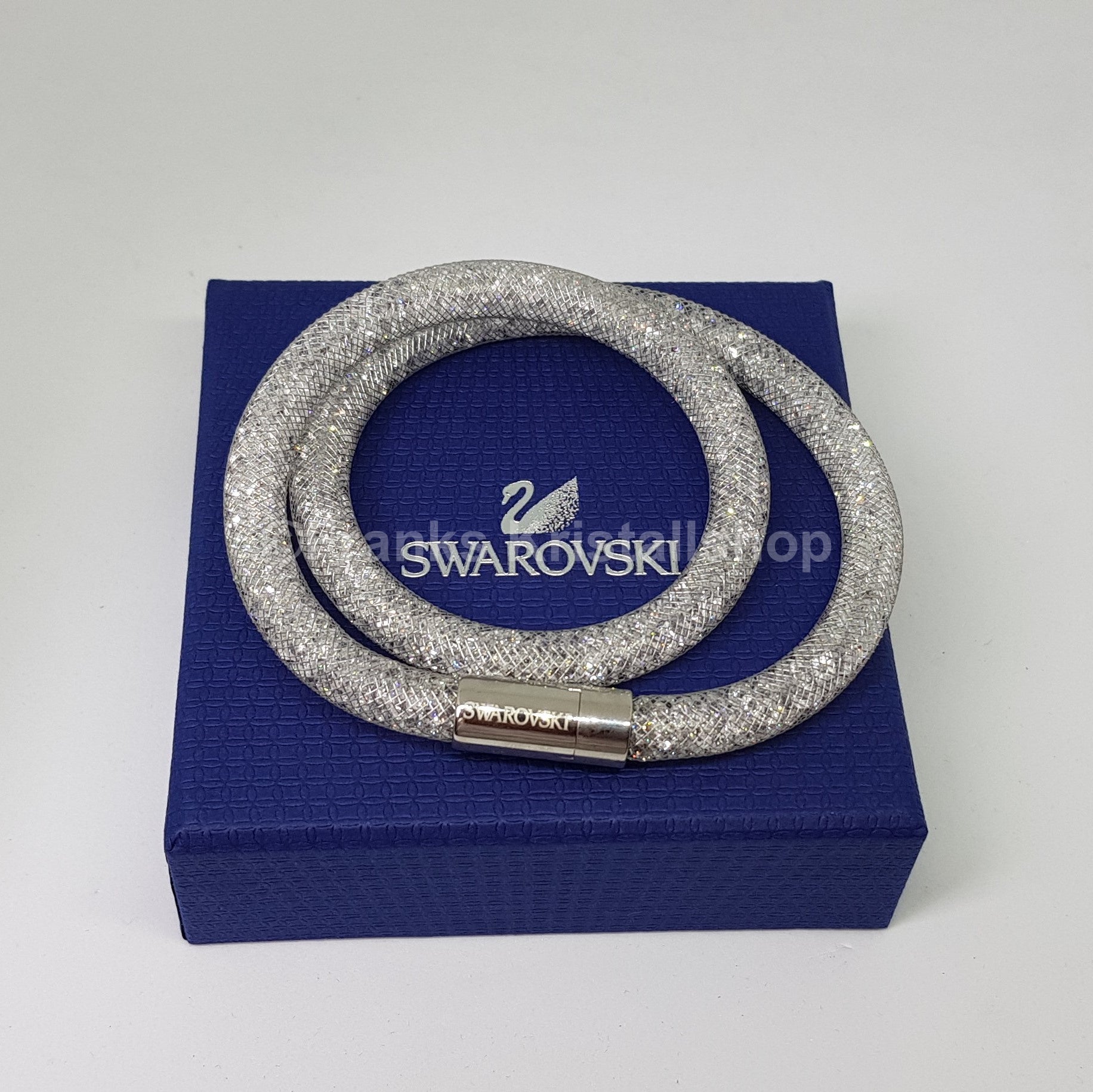 SWAROVSKI Stardust Armband Double Größe M Weiß 5159279 5184183 oU