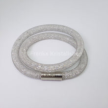 Lade das Bild in den Galerie-Viewer, SWAROVSKI Stardust Armband Double Größe M Weiß 5159279 5184183 oU
