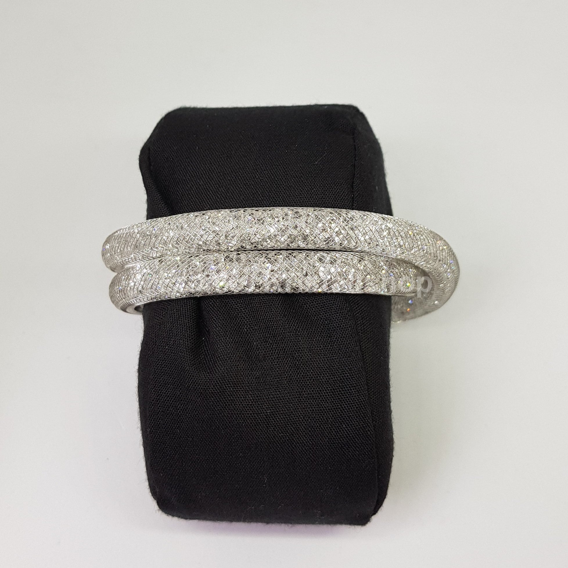 SWAROVSKI Stardust Armband Double Größe M Weiß 5159279 5184183 oU