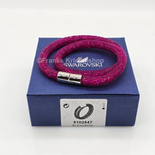 Lade das Bild in den Galerie-Viewer, SWAROVSKI Stardust Armband Double Größe S Fuchsia 5102547
