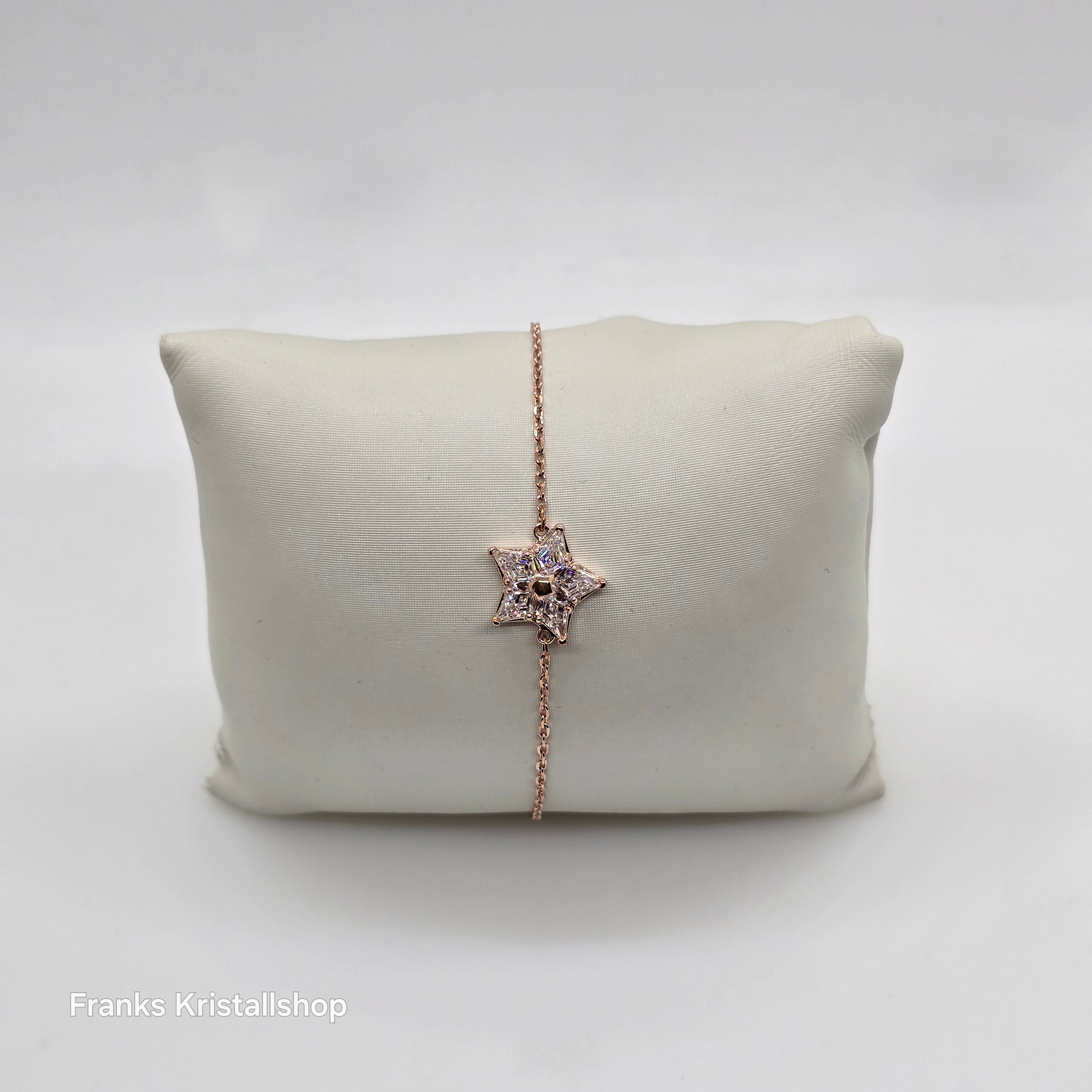 SWAROVSKI Stella Armband Stern, Weiß, Roségold-Legierungsschicht 5645460