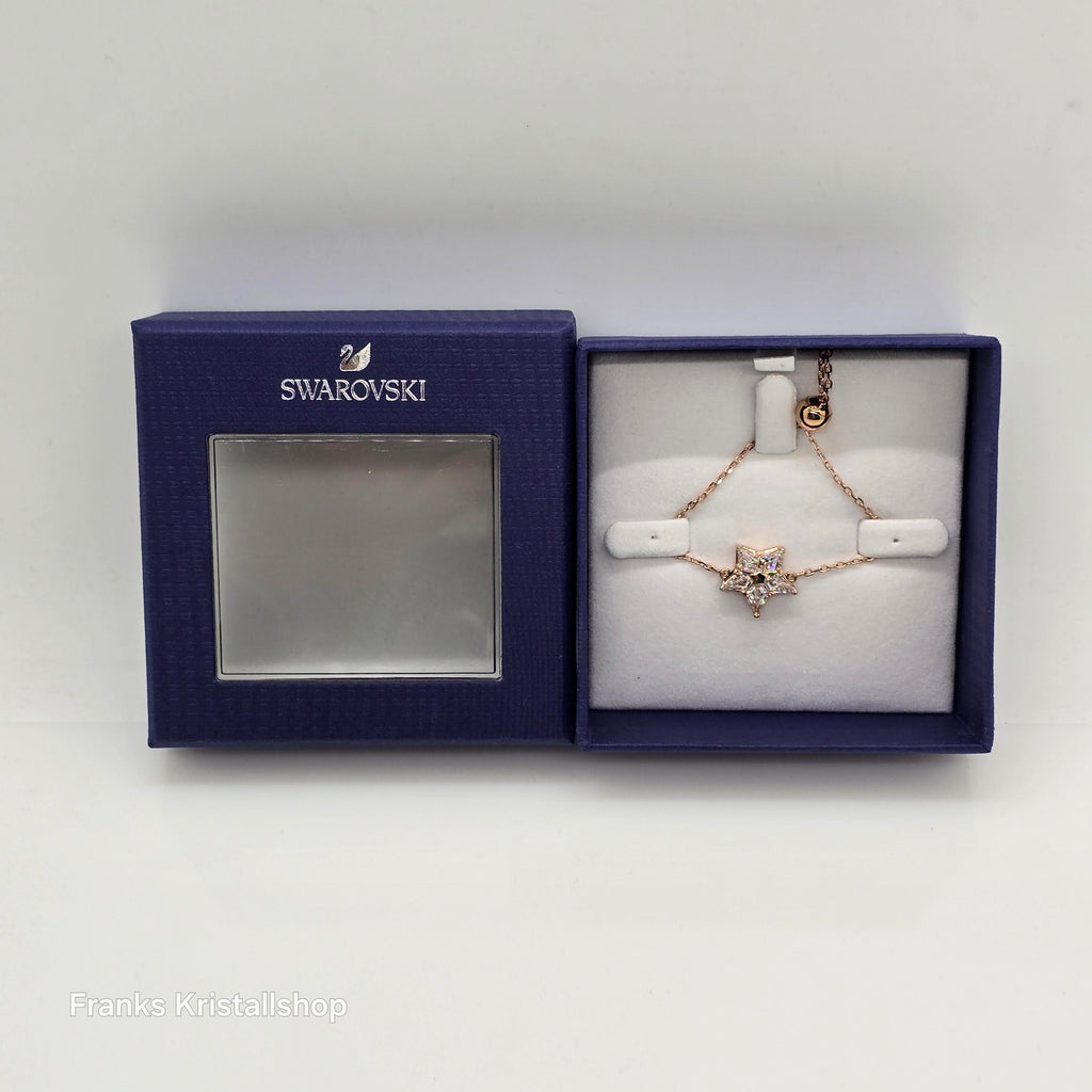 SWAROVSKI Stella Armband Stern Weiß, Roségold-Legierungsschicht 5648985