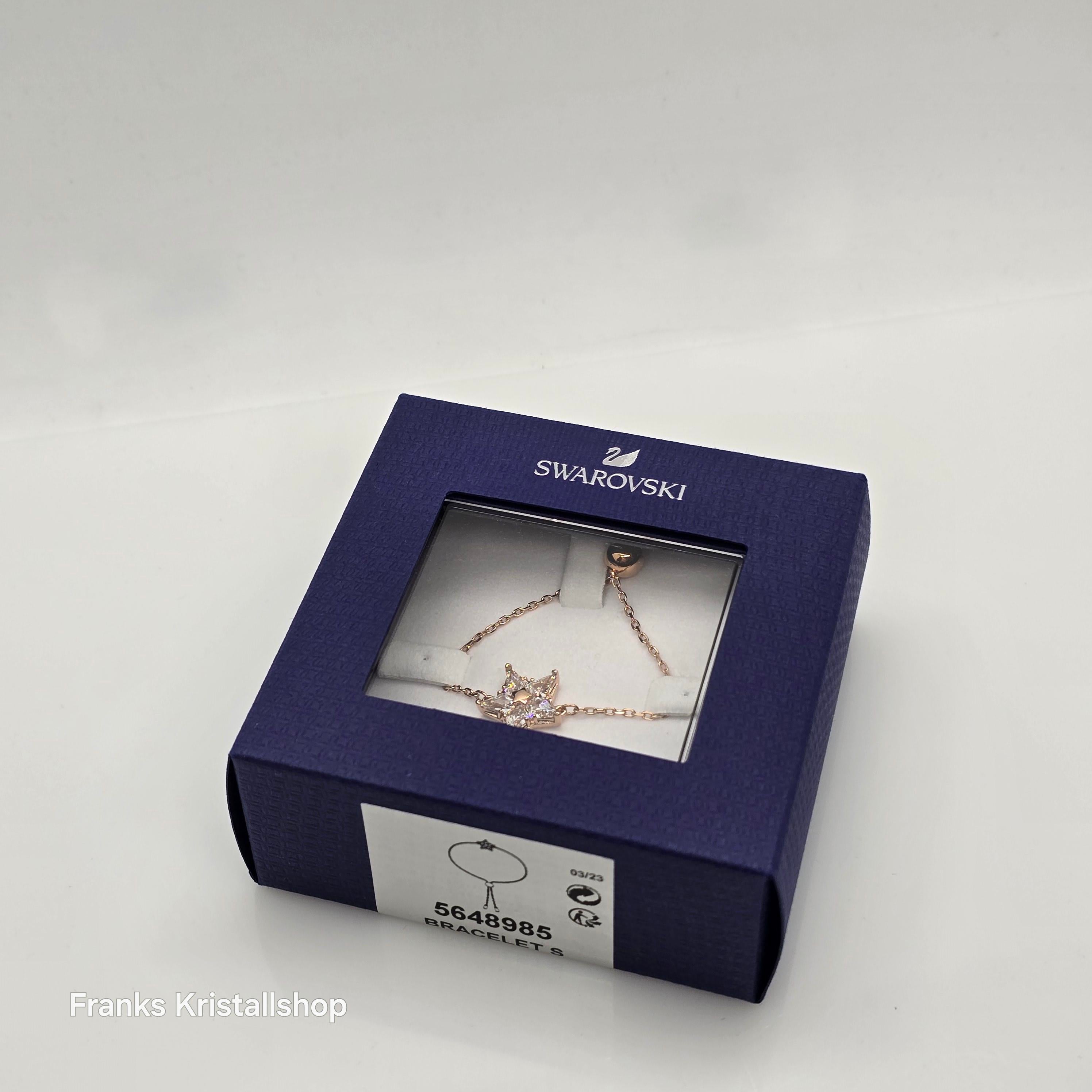 SWAROVSKI Stella Armband Stern Weiß, Roségold-Legierungsschicht 5648985