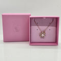 SWAROVSKI Stella Stern Halskette Weiß, Roségold-Legierungsschicht 5645382