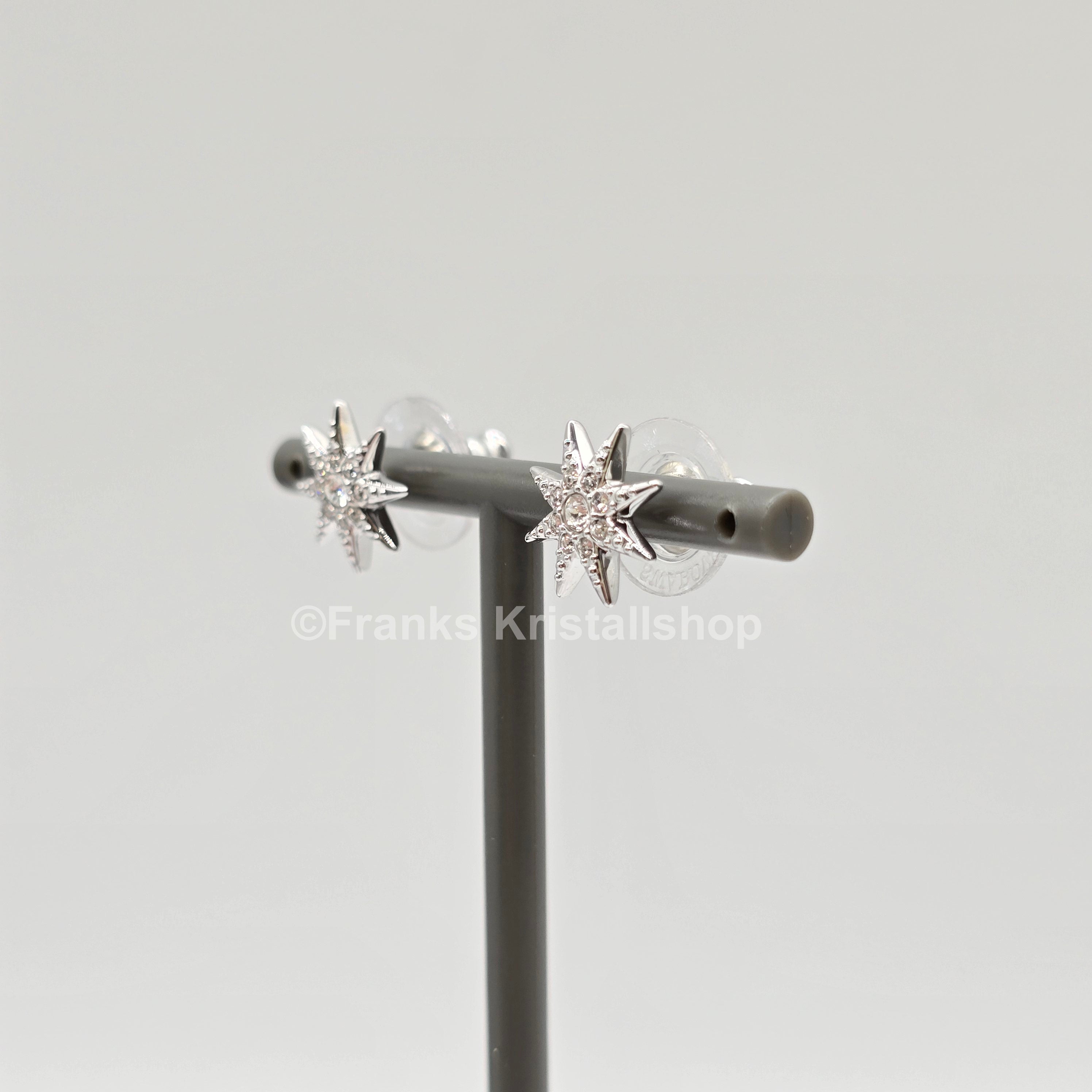 SWAROVSKI Stern Schmuckset Kette und Ohrringe, Rhodiniert 5253054 oU