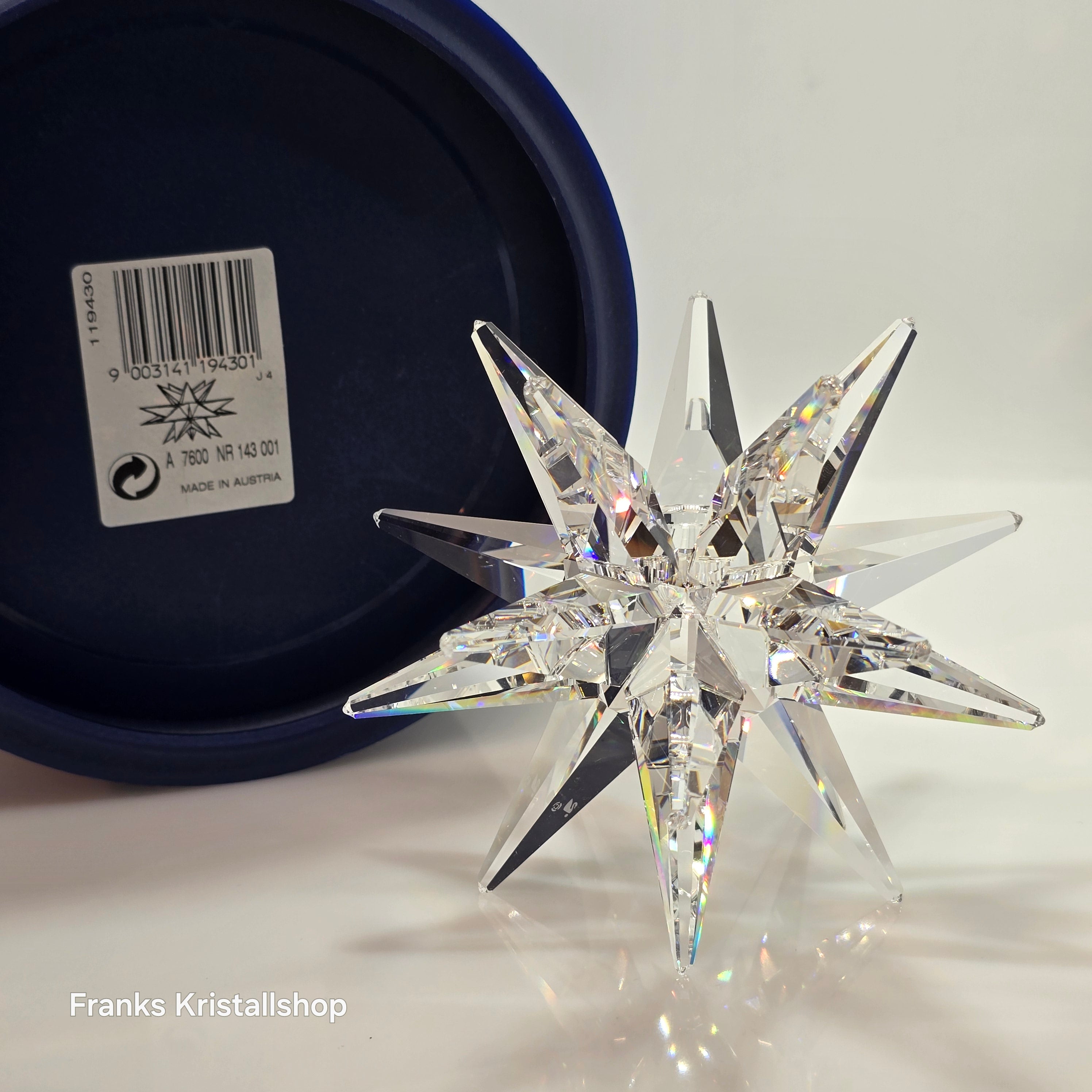 SWAROVSKI Stern Kerzenhalter Mittel 119430