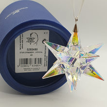 Lade das Bild in den Galerie-Viewer, SWAROVSKI Weihnachtsstern Stern Ornament AB 5283480
