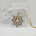 SWAROVSKI Weihnachtsstern Sternornament Crystal Pixel Star Gold 5092862