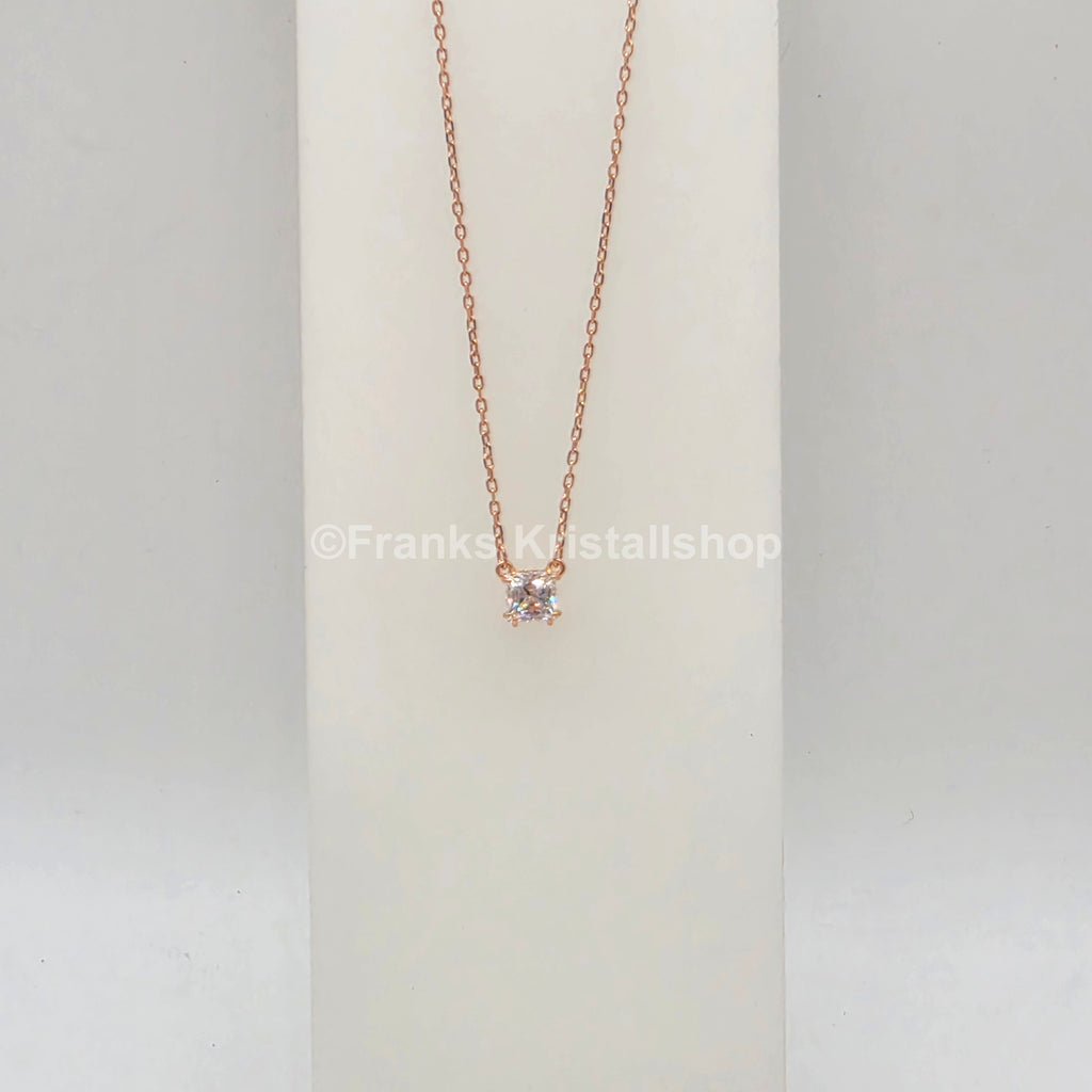 SWAROVSKI Stilla Attract Halskette, Weiß, Roségold 5701904