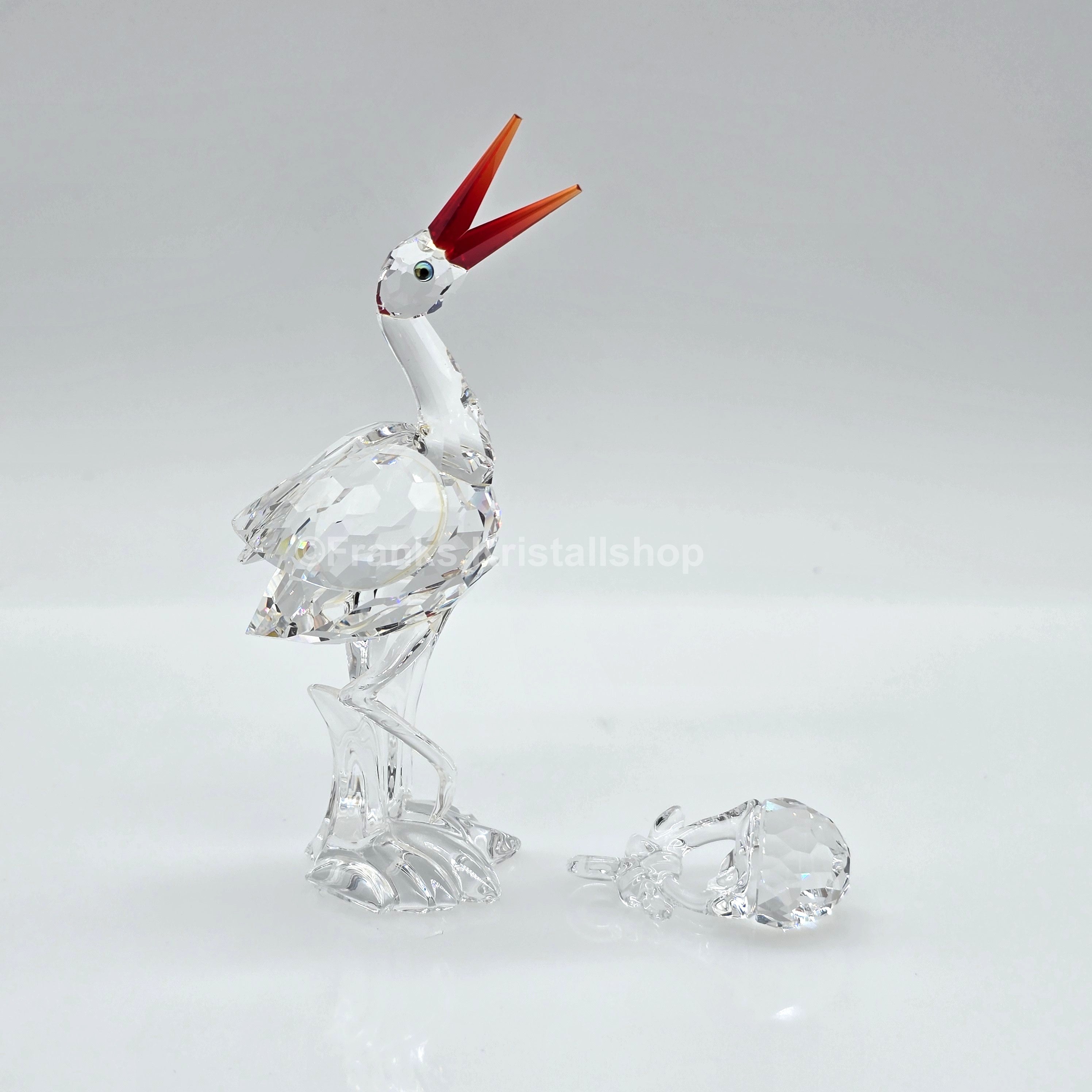 SWAROVSKI Storch Mit Baby 659401