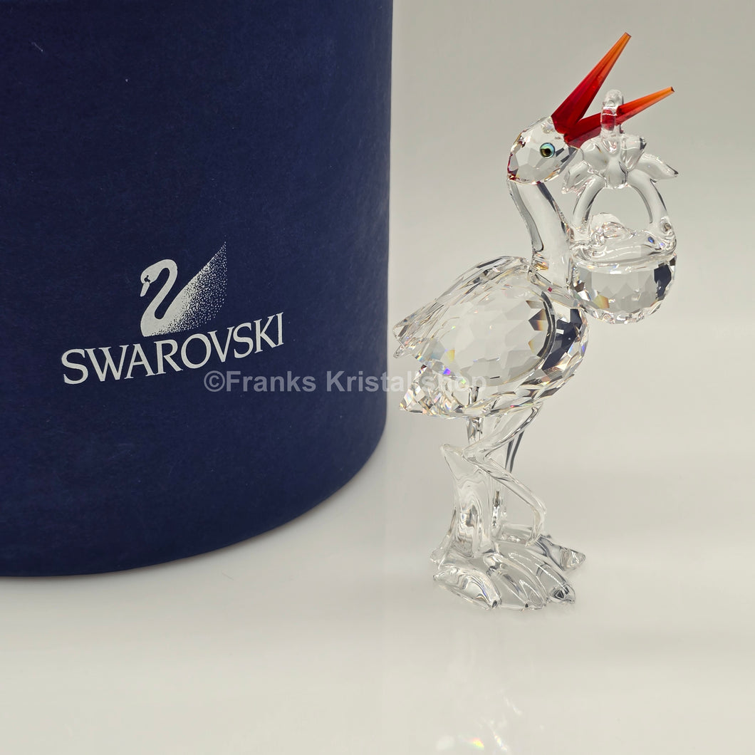 SWAROVSKI Storch Mit Baby 659401